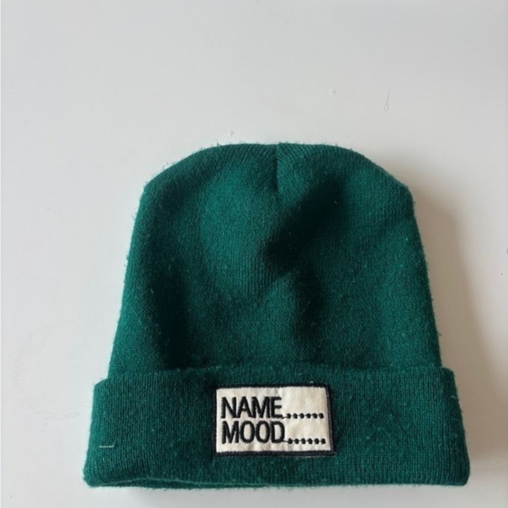 Zara Dark Green Beanie Hat